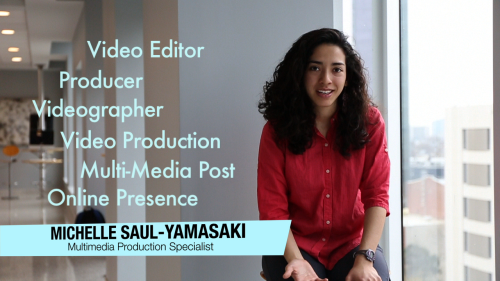 Michelle Saul-Yamasaki, Multi-media Production Specialist